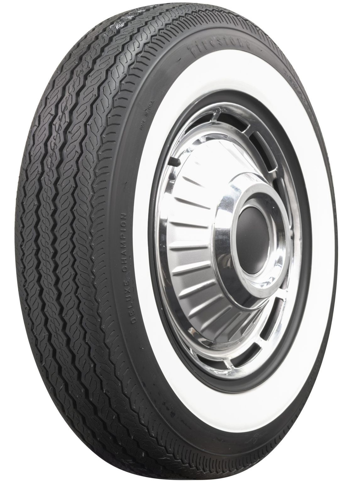 Tire 5.60 x 13 bias ply 2 1/4″ whitewall Metropolitan Pit Stop