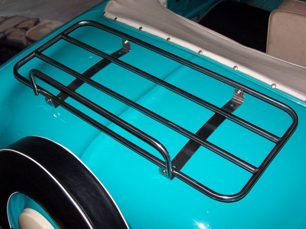 Luggage rack: stainless steel