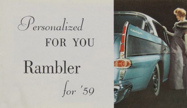 AMC "Your Rambler Dollar" mini catalog - 1960