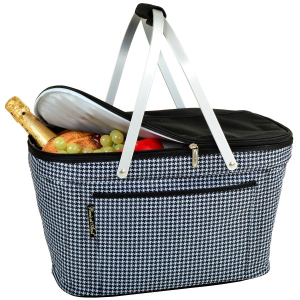 Collapsible insulated basket