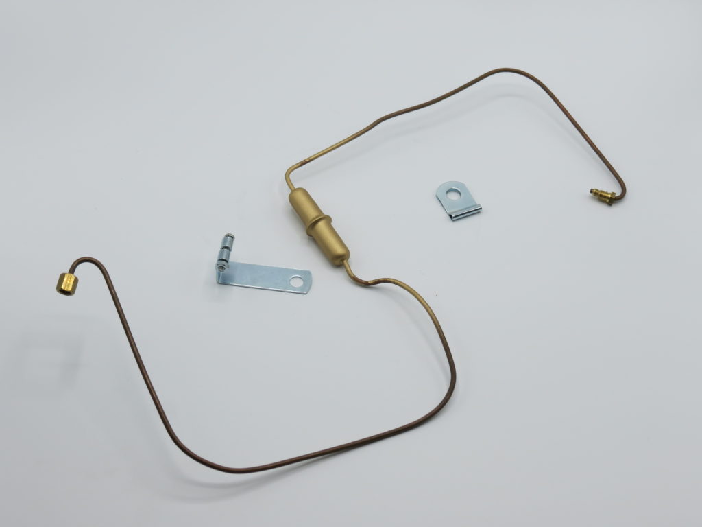 Vacuum line carburetor to distributor Metropolitan Pit Stop