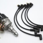 Distributor (replacement) with spark plug wires