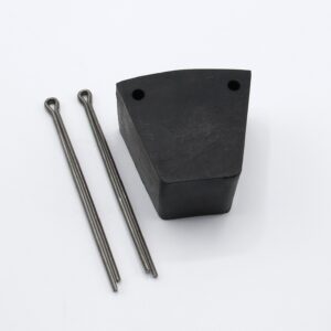 Rear axle bump stop